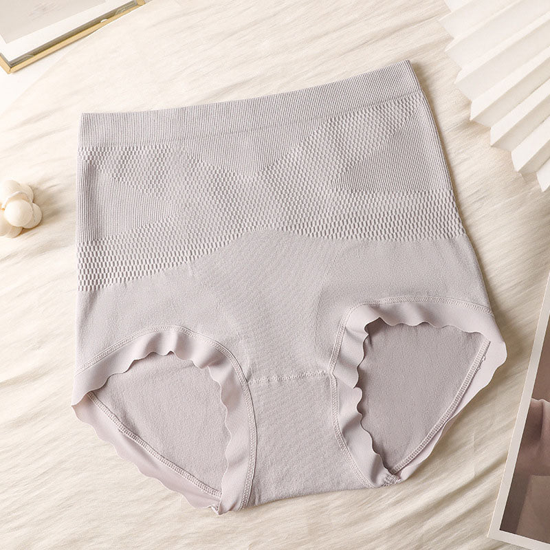 Culotte gainante taille haute (lot de 3) - Gris clair - XL - image 6