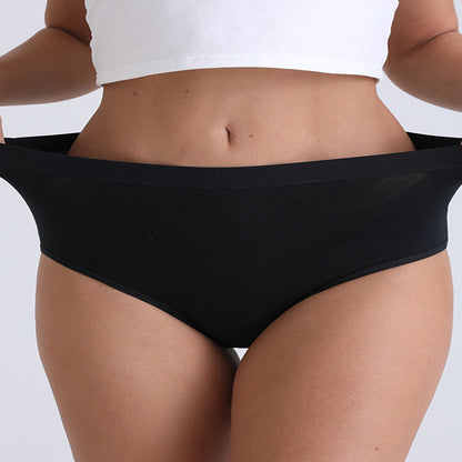 Culotte taille haute en coton grande taille (lot de 6)