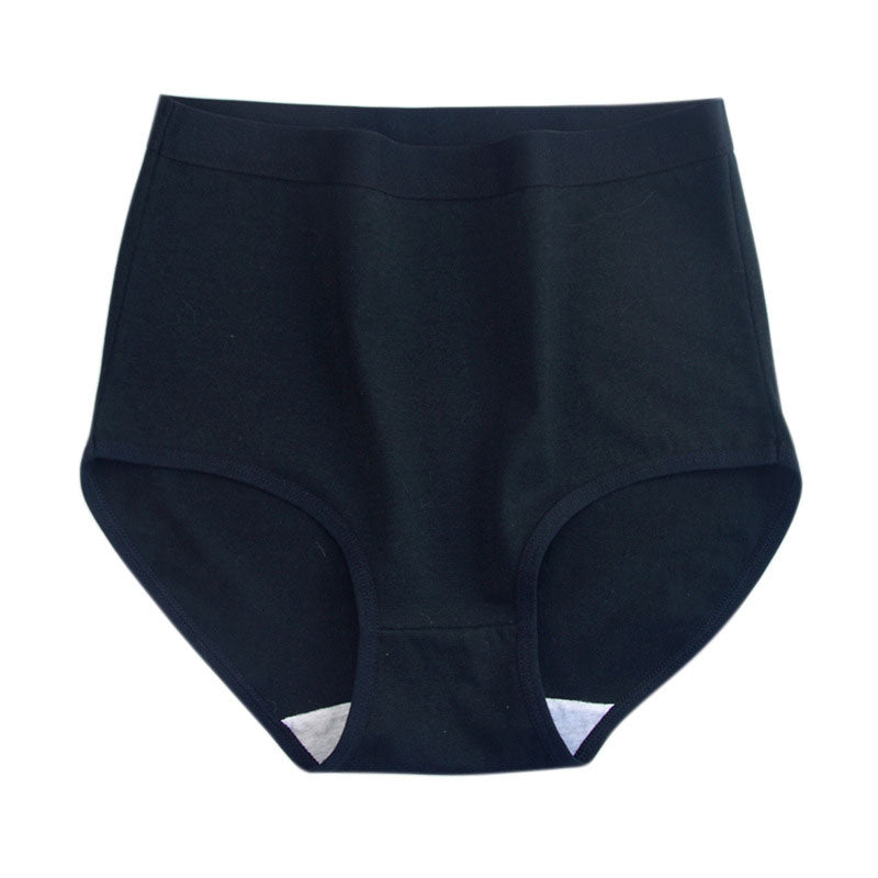 Culottes en coton taille haute (paquet de 6) - Noir - 3XL - image 15