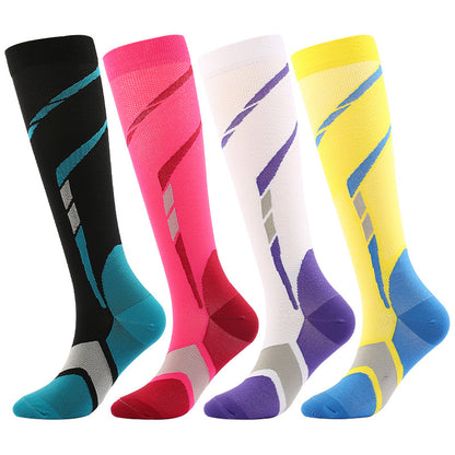 Chaussettes de compression Diamond Twill (4 paires) - image 0