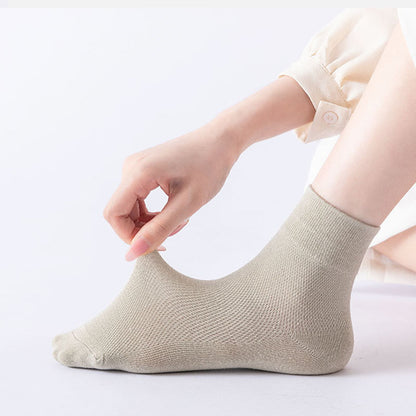Chaussettes basses unies hypoallergéniques (10 paires) - image 5