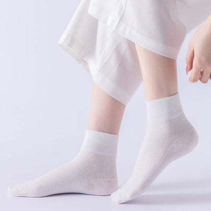 Chaussettes basses unies hypoallergéniques (10 paires) - image 7