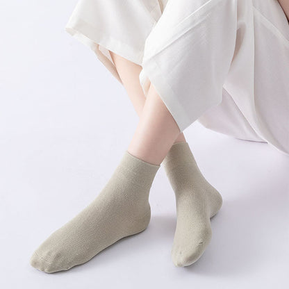 Chaussettes basses unies hypoallergéniques (10 paires) - image 3