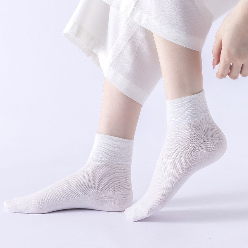 Chaussettes courtes Plusock unies, hypoallergéniques (10 paires) - image 4