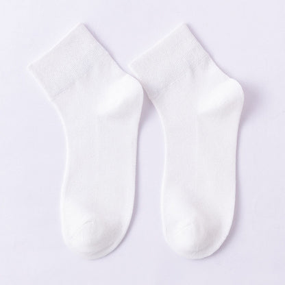 Chaussettes courtes Plusock unies, hypoallergéniques (10 paires) - Blanc - EU36-38 (US3-5) - image 13