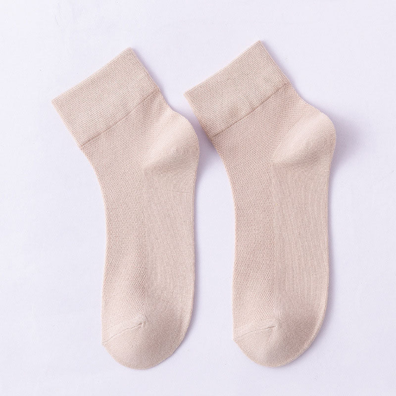 Chaussettes courtes Plusock unies, hypoallergéniques (10 paires) - Nu - EU36-38 (US3-5) - image 14