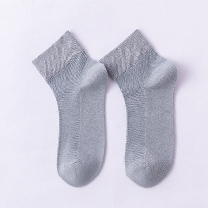 Chaussettes basses unies hypoallergéniques (10 paires) - Bleu clair - EU36-38 (US3-5) - image 16
