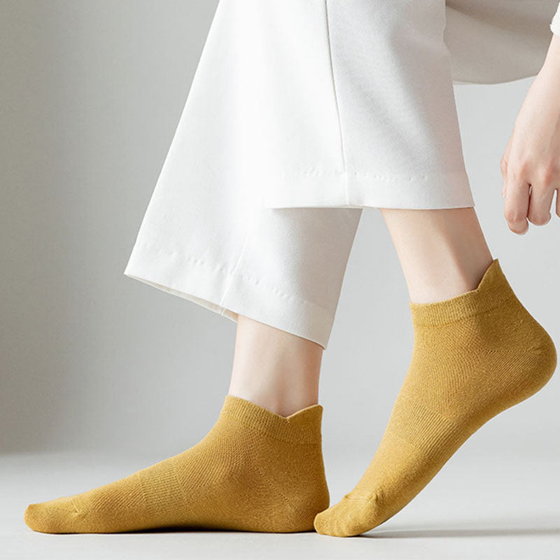 Chaussettes montantes en maille quatre saisons (10 paires) - image 5