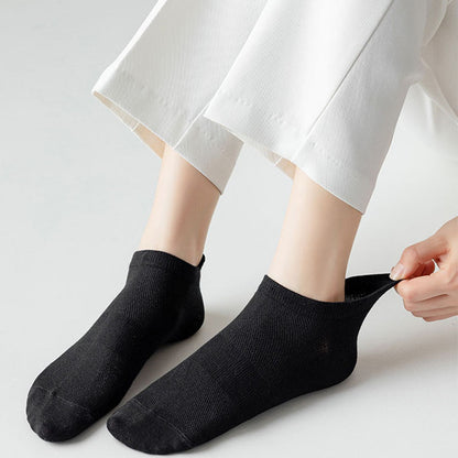 Chaussettes quatre saisons en maille grande taille (10 paires)