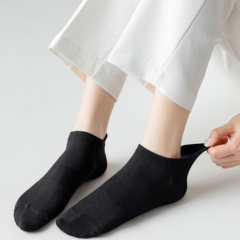 Chaussettes montantes en maille quatre saisons (10 paires) - image 3