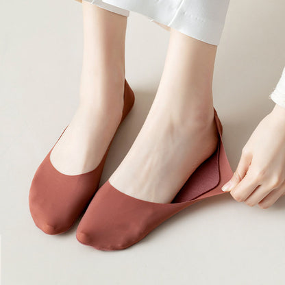 Chaussettes invisibles en tissu frais (8 paires) - image 4