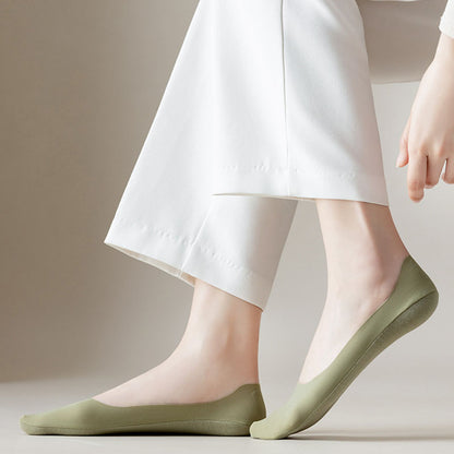 Chaussettes invisibles en tissu frais Plusock (8 paires) - image 2