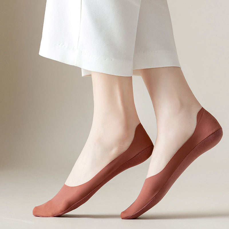 Chaussettes invisibles en tissu frais Plusock (8 paires) - image 3