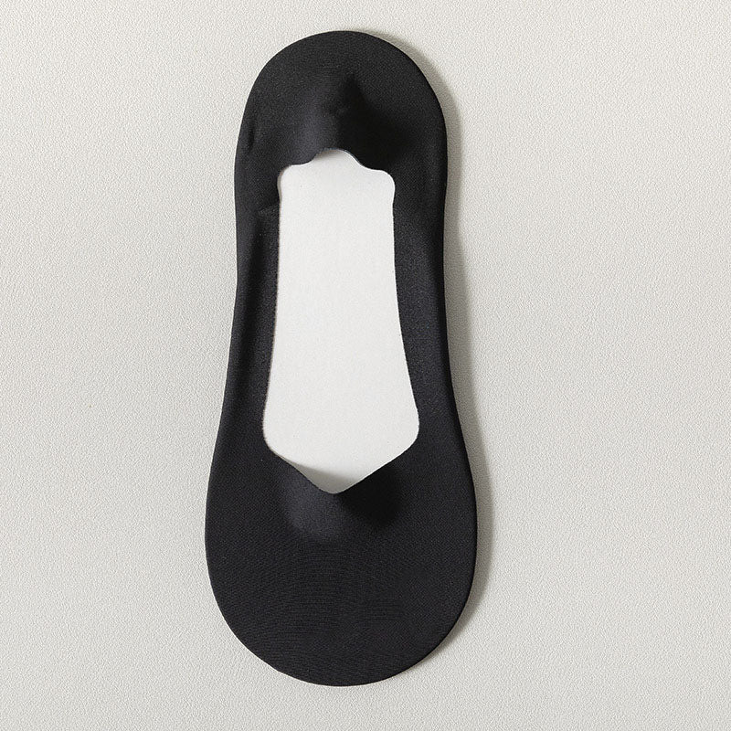 Chaussettes invisibles en tissu frais Plusock (8 paires) - Noir - EU36-38 (US3-5) - image 13