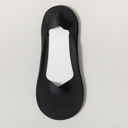 Chaussettes invisibles en tissu frais Plusock (8 paires) - Noir - EU36-38 (US3-5) - image 13