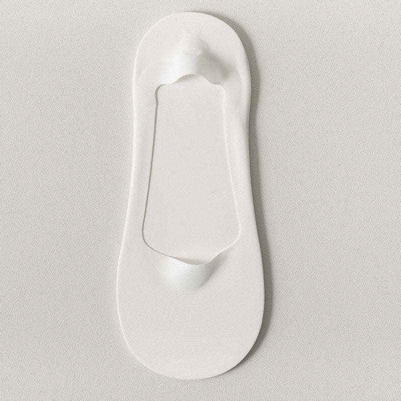 Chaussettes invisibles en tissu frais Plusock (8 paires) - Blanc - EU36-38 (US3-5) - image 15