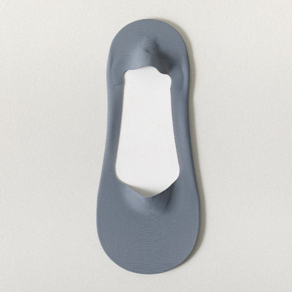 Chaussettes invisibles en tissu frais (8 paires) - Bleu - EU36-38 (US3-5) - image 19