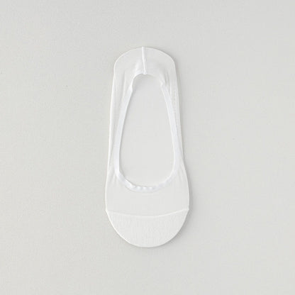 Chaussettes invisibles en maille de soie glacée (4 paires) - Blanc - EU36-38 (US3-5) - image 15