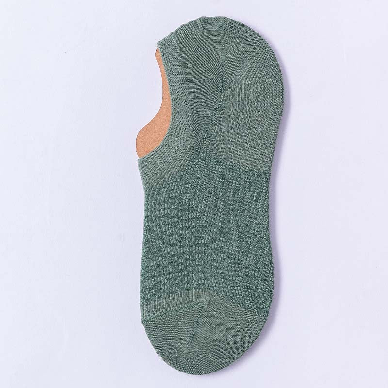 Chaussettes classiques polyvalentes à la cheville (10 paires) - Vert - EU36-38 (US3-5) - image 10