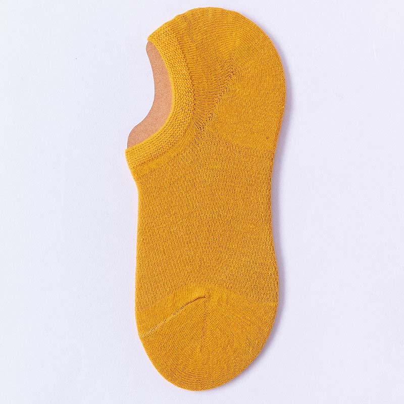 Chaussettes classiques polyvalentes à la cheville (10 paires) - Jaune vif - EU36-38 (US3-5) - image 14