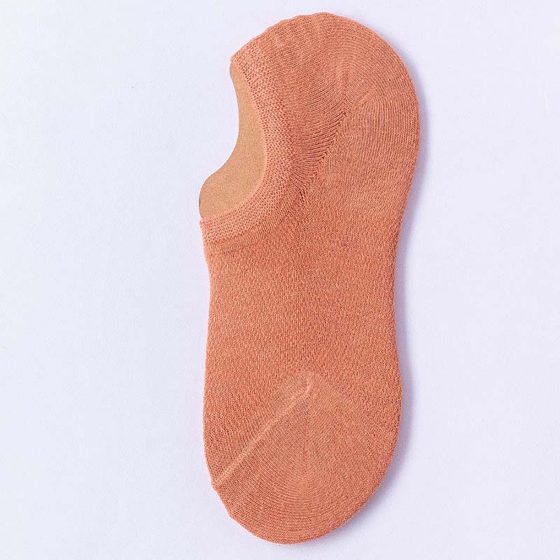 Chaussettes classiques polyvalentes à la cheville (10 paires) - Orange - EU36-38 (US3-5) - image 17