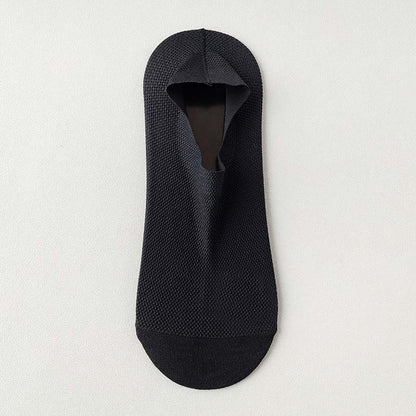 Chaussettes respirantes en soie glacée grande taille (3 paires)