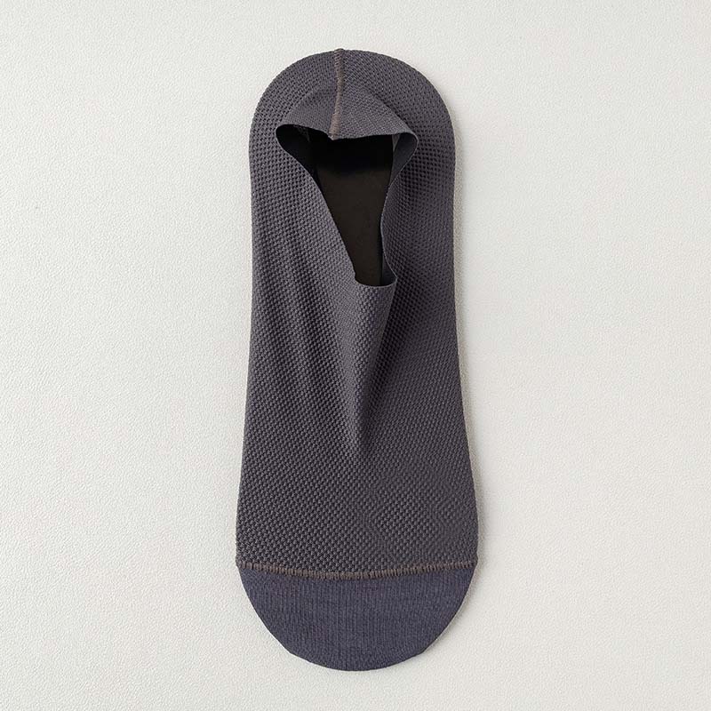 Chaussettes respirantes en soie glacée (3 paires) - Gris foncé - EU39-46 (US6-12) - image 20