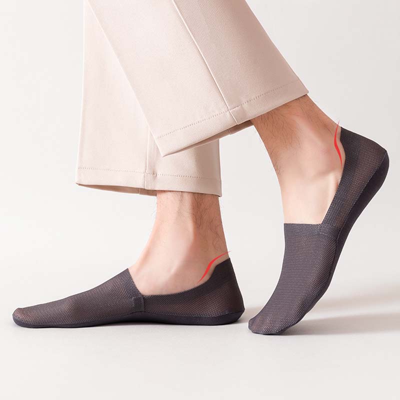 Chaussettes invisibles Plusock Classic Mesh (4 paires) - image 6