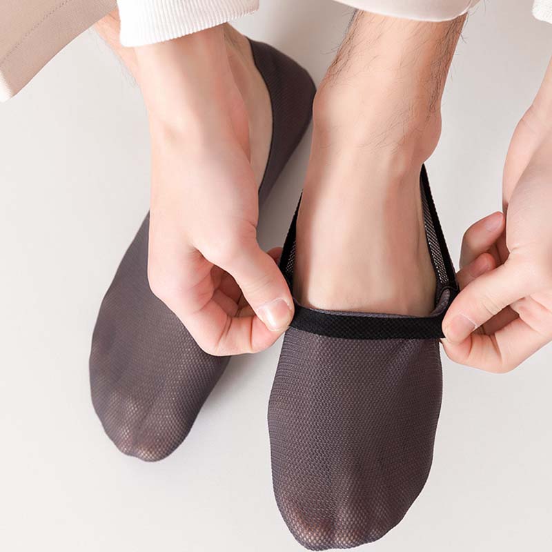 Chaussettes invisibles Plusock Classic Mesh (4 paires) - image 4