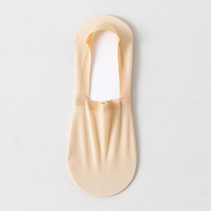 Chaussettes invisibles Plusock Classic Mesh (4 paires) - Nu - EU39-46 (US6-12) - image 15