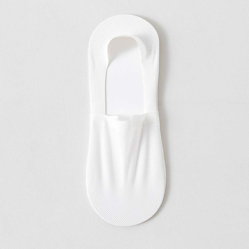 Chaussettes invisibles classiques en maille (4 paires) - Blanc - EU39-46 (US6-12) - image 17