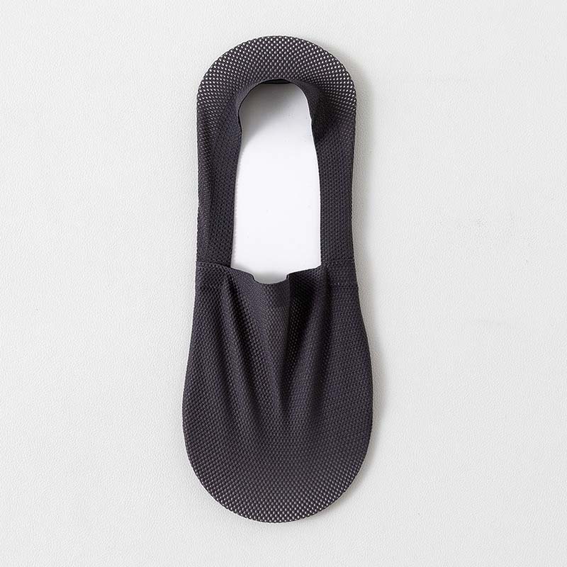 Chaussettes invisibles Plusock Classic Mesh (4 paires) - Gris foncé - EU39-46 (US6-12) - image 22