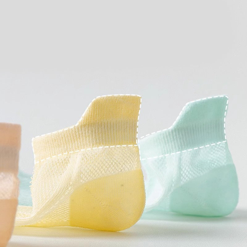 Chaussettes hautes respirantes en maille intégrale Plusock (7 paires) - image 8