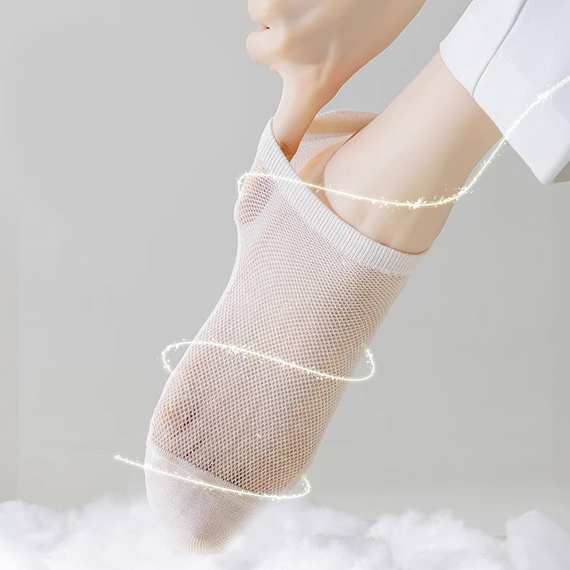 Chaussettes hautes respirantes en maille intégrale Plusock (7 paires) - image 5