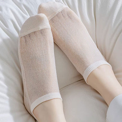 Chaussettes hautes respirantes en maille (7 paires)