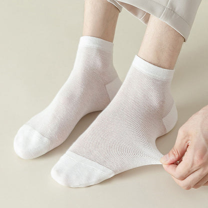 Chaussettes de sport respirantes en maille grande taille (7 paires)