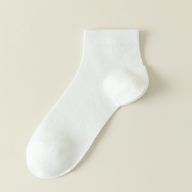 Chaussettes de sport respirantes en maille (7 paires) - Blanc - EU37-43 (US4-9) - image 12