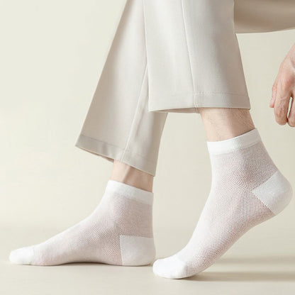 Chaussettes de sport respirantes en maille grande taille (7 paires)