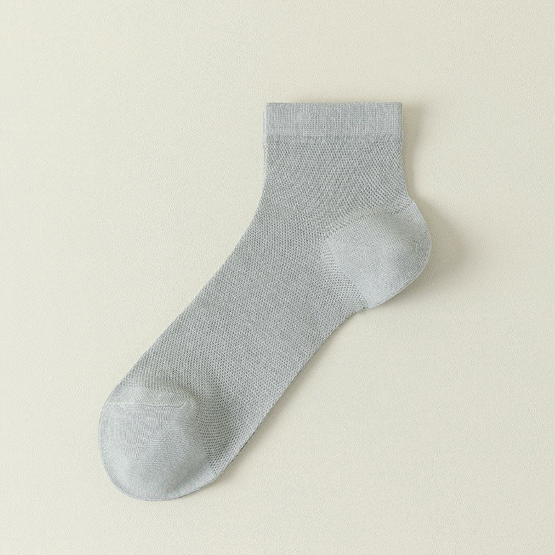 Chaussettes de sport respirantes en maille (7 paires) - Gris clair - EU37-43 (US4-9) - image 16