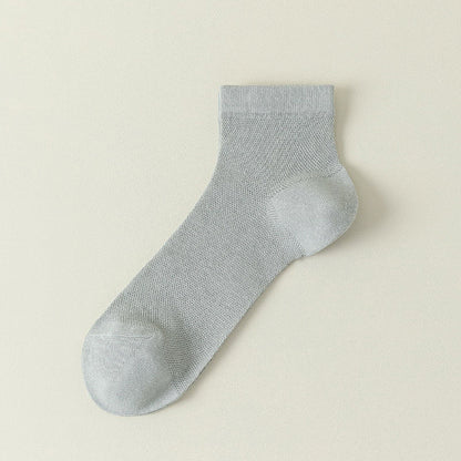 Chaussettes de sport respirantes en maille (7 paires) - Gris clair - EU37-43 (US4-9) - image 16