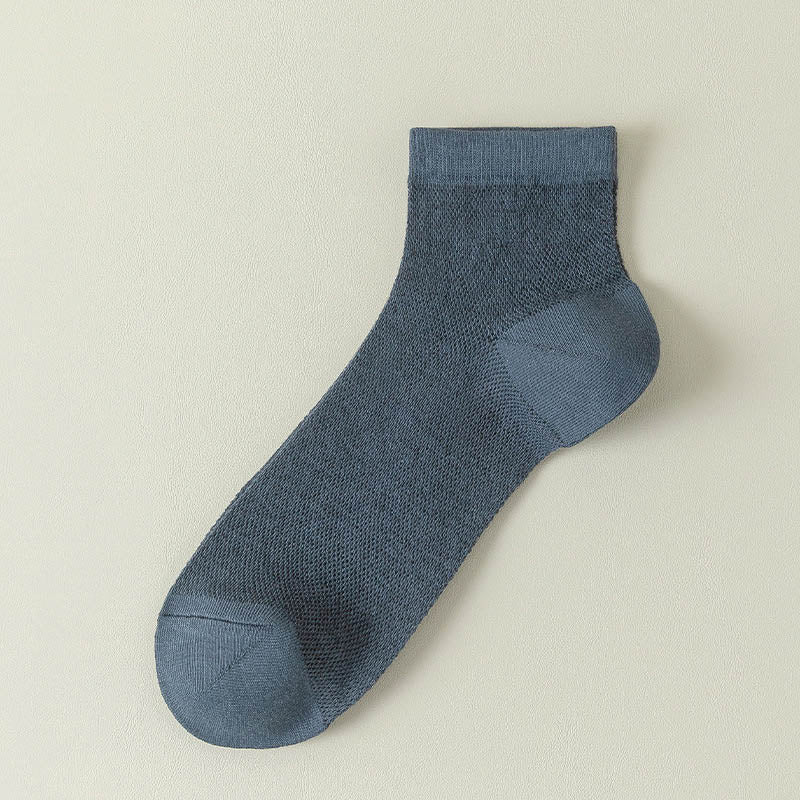 Chaussettes de sport respirantes en maille Plusock (7 paires) - Bleu marine - EU37-43 (US4-9) - image 13