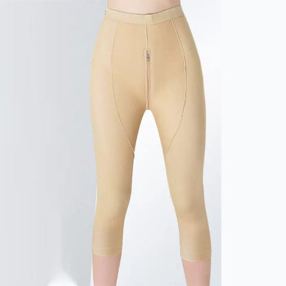 Pantalon de compression post-opératoire à fermeture éclair