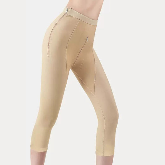 Pantalon de compression post-opératoire à fermeture éclair