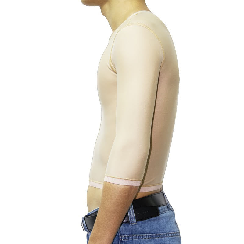 Haut de compression post-opératoire à manches moyennes - image 3