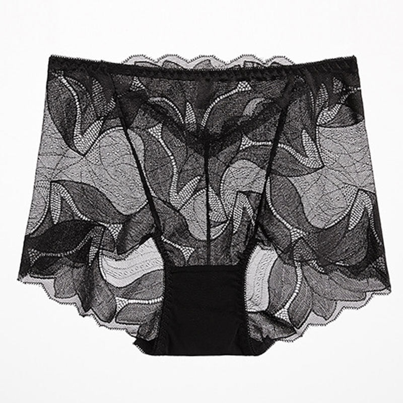 Culottes respirantes en dentelle (paquet de 5) - Noir - 2XL - image 10
