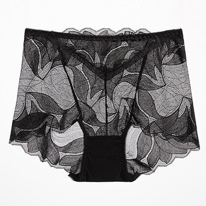 Culottes respirantes en dentelle (paquet de 5) - Noir - 2XL - image 10