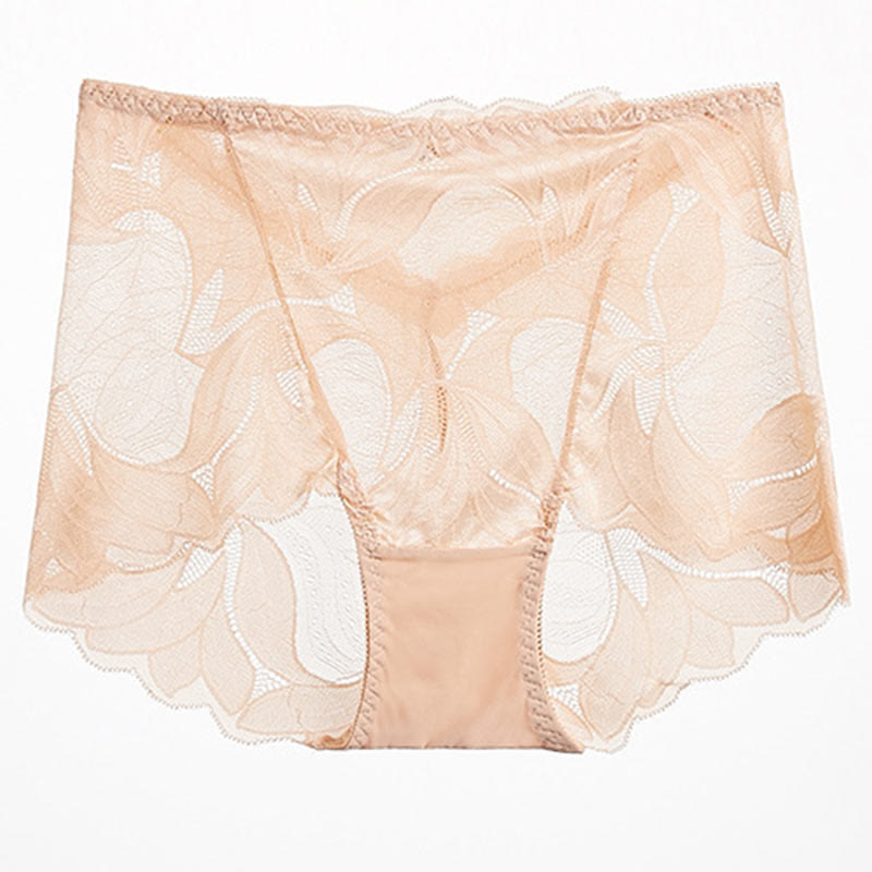 Culottes respirantes en dentelle (paquet de 5) - Nu - 2XL - image 13
