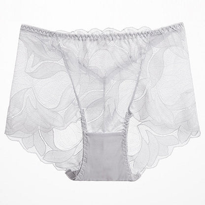 Culottes respirantes en dentelle (paquet de 5) - Gris clair - 2XL - image 15