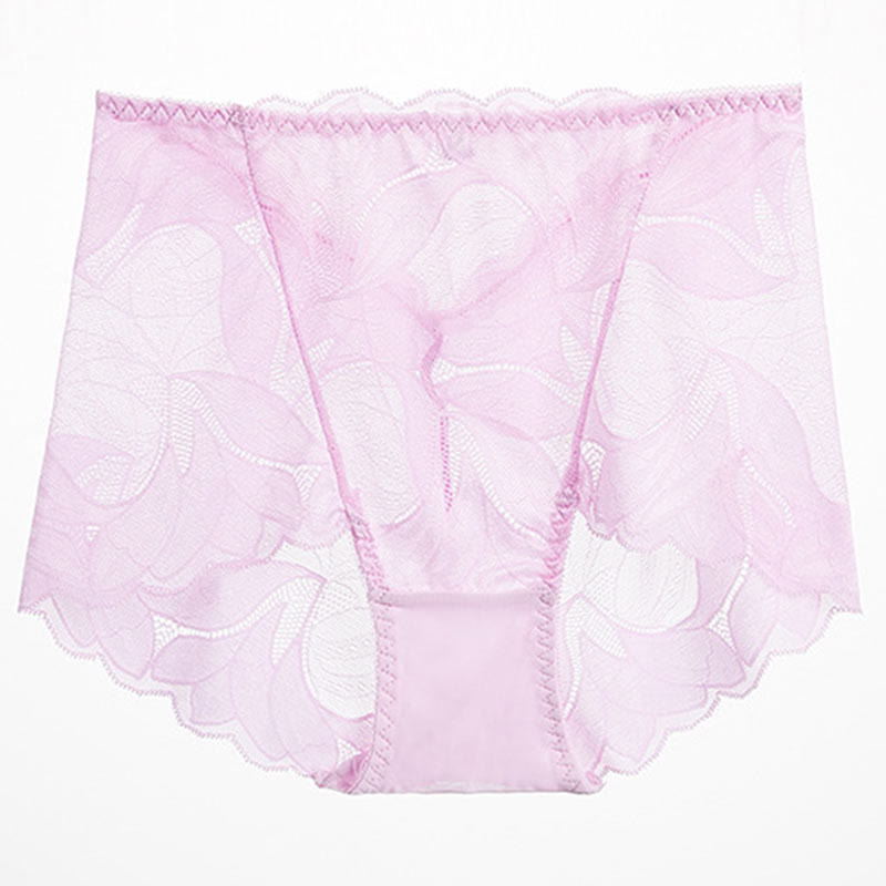 Culottes respirantes en dentelle (paquet de 5) - Rose - 2XL - image 11