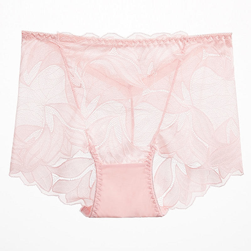 Culottes respirantes en dentelle (paquet de 5) - Rose foncé - 2XL - image 16